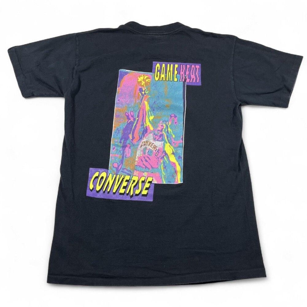 Vintage 90s Converse Game Next Single Stitch Basketball T Shirt USA L